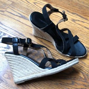 Banana Republic Espadrille Wedges 7.5